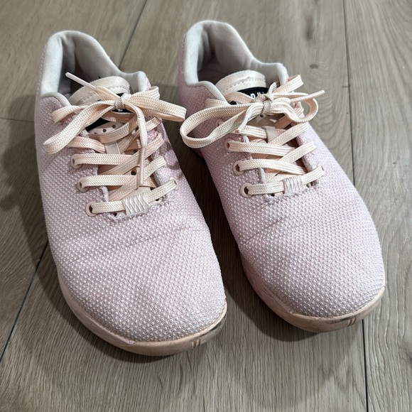 Nobull Blush Heather Lace Up Lightweight Breathable Trainers - Picture 2 of 7